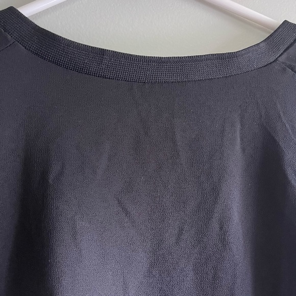 Zara Black Sheer Overlay Top - Picture 6 of 7